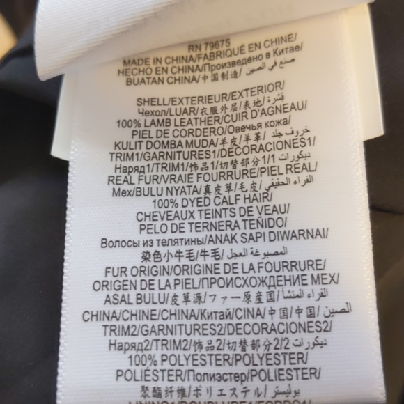 Bcbgmaxazria Leather Moto Jacket - Picture 7 of 16